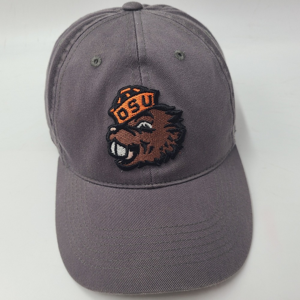 Oregon State Beavers Hat Fitted (Seems M-L) Top of the World Gray NCAA OSU Men